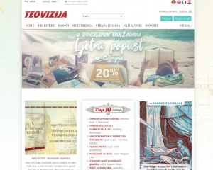 Teovizija.hr -  Online Bookstore design&graphic