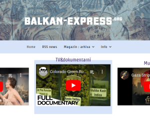 Balkan-express.org - Non-profit News website with live news feeds