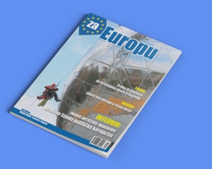 'za EUROPU' - magazine layout (from archive)