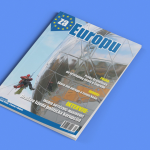 'za EUROPU' - magazine layout (from archive)