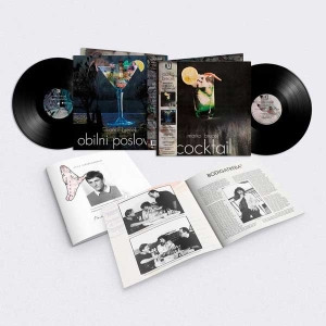 Marko Brecelj – Cocktail / Obilni Poslovilni : LP cover illustrations